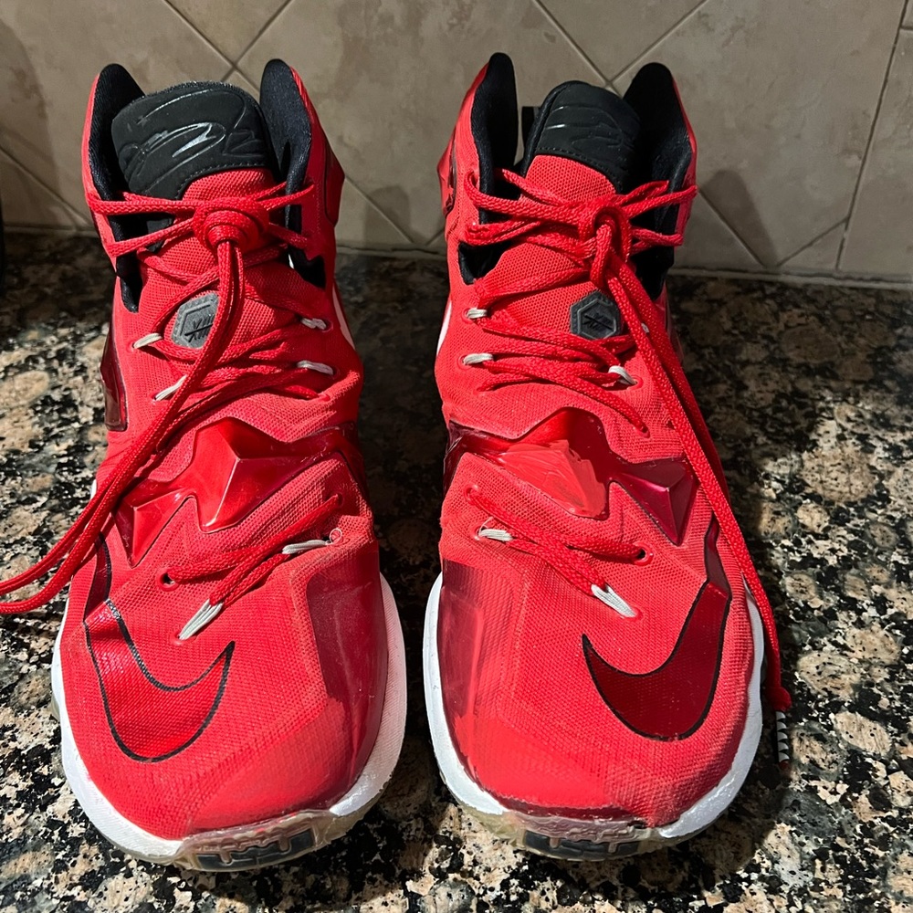 Red men’s Nikes size 12